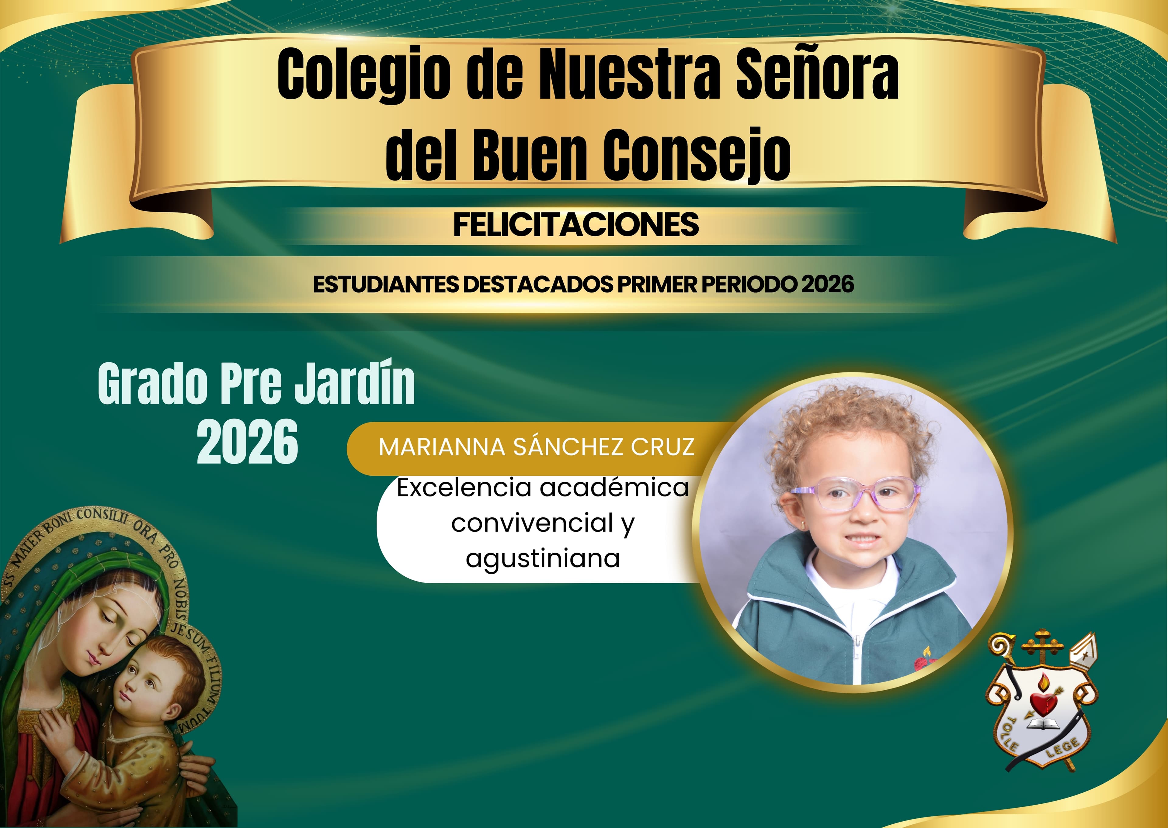 Cuadro de Honor 2026